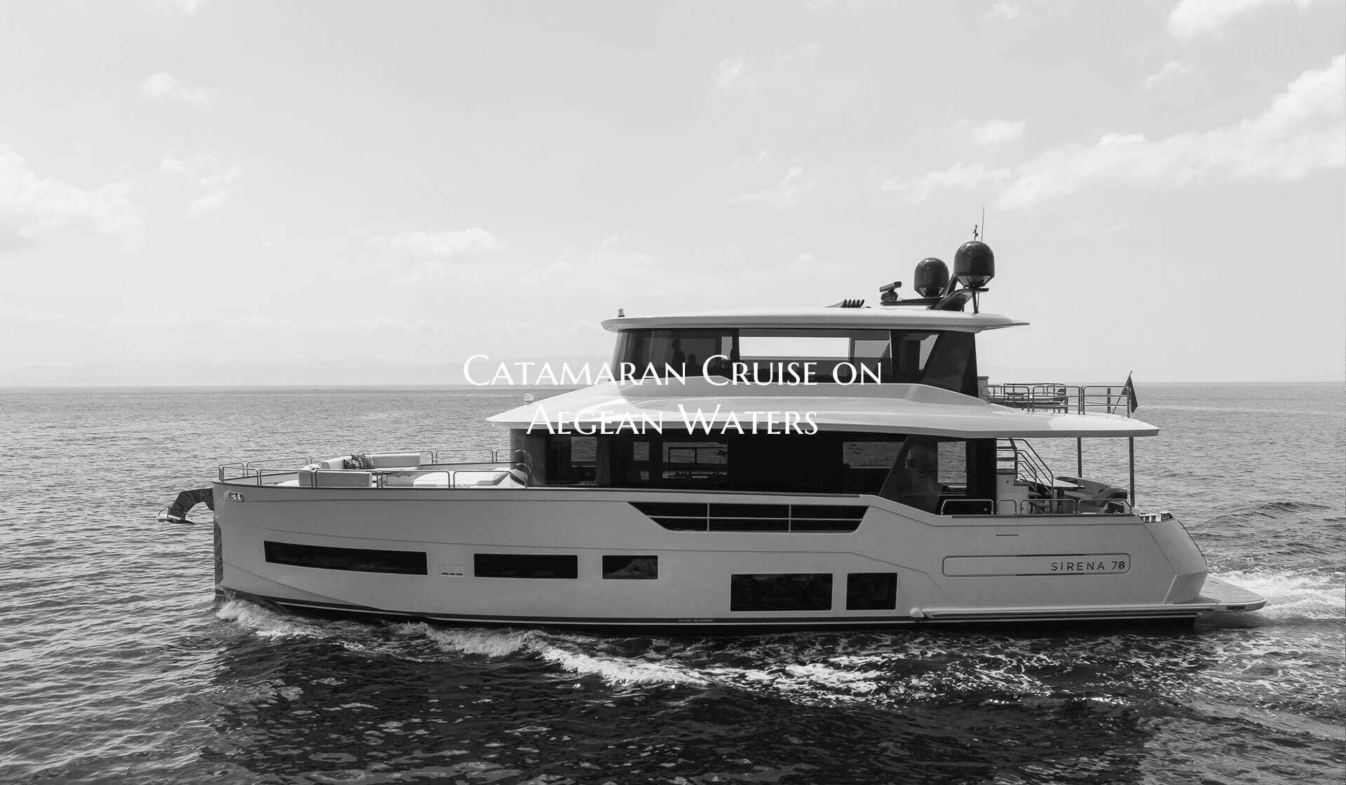 Catamaran Cruise on Aegean W...